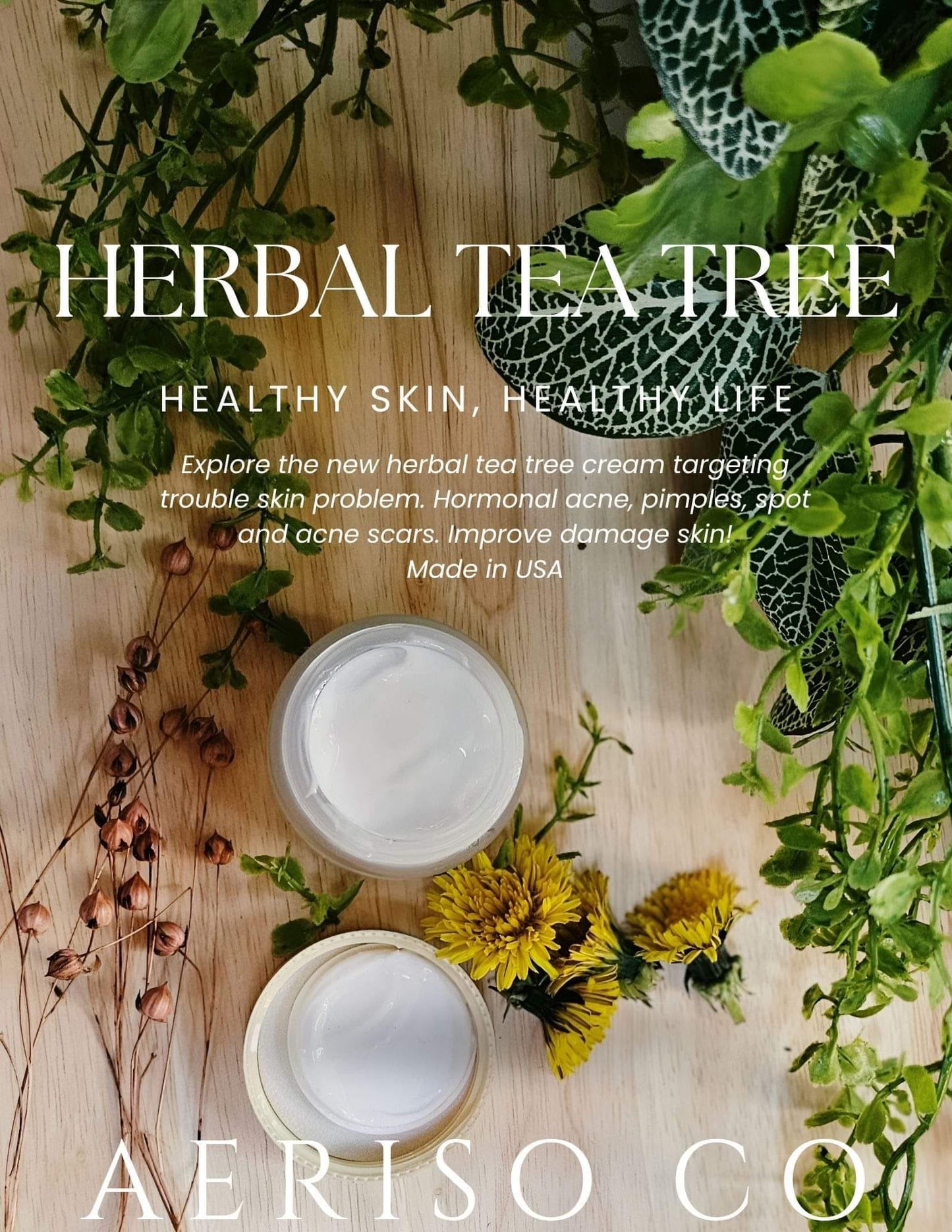 Herbal Tea Tree Acne Cream